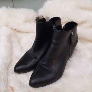 Frye Womens Black Leather Boots Sz 9